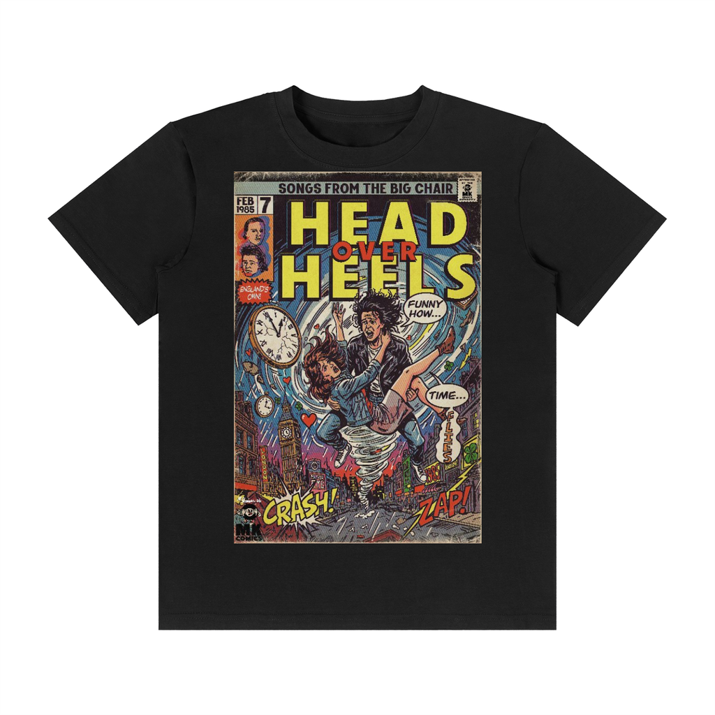 Head Over Heels - SIZE UP 1 SIZE - Unisex Classic Crew Neck Cotton T-Shirt