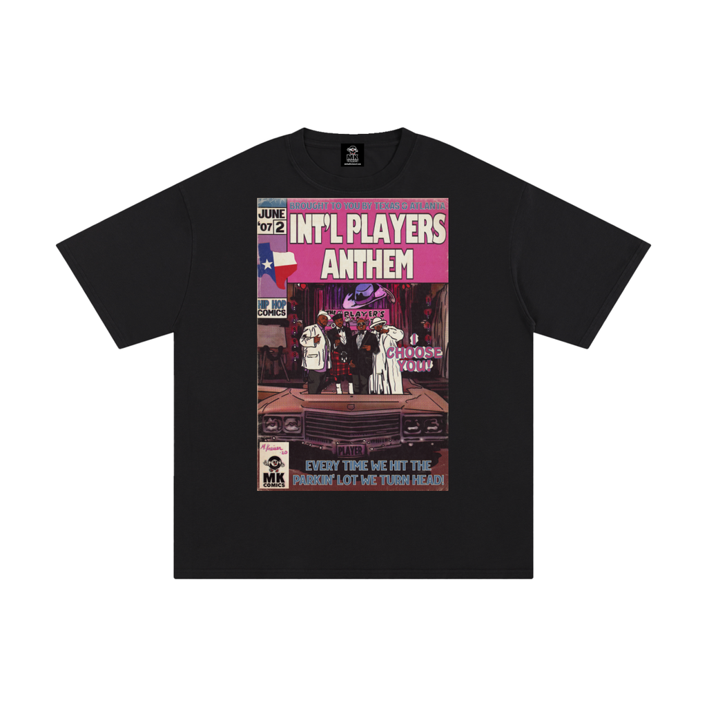 Int'l Players Anthem - MK Classics - Unisex Pure Cotton T-Shirt