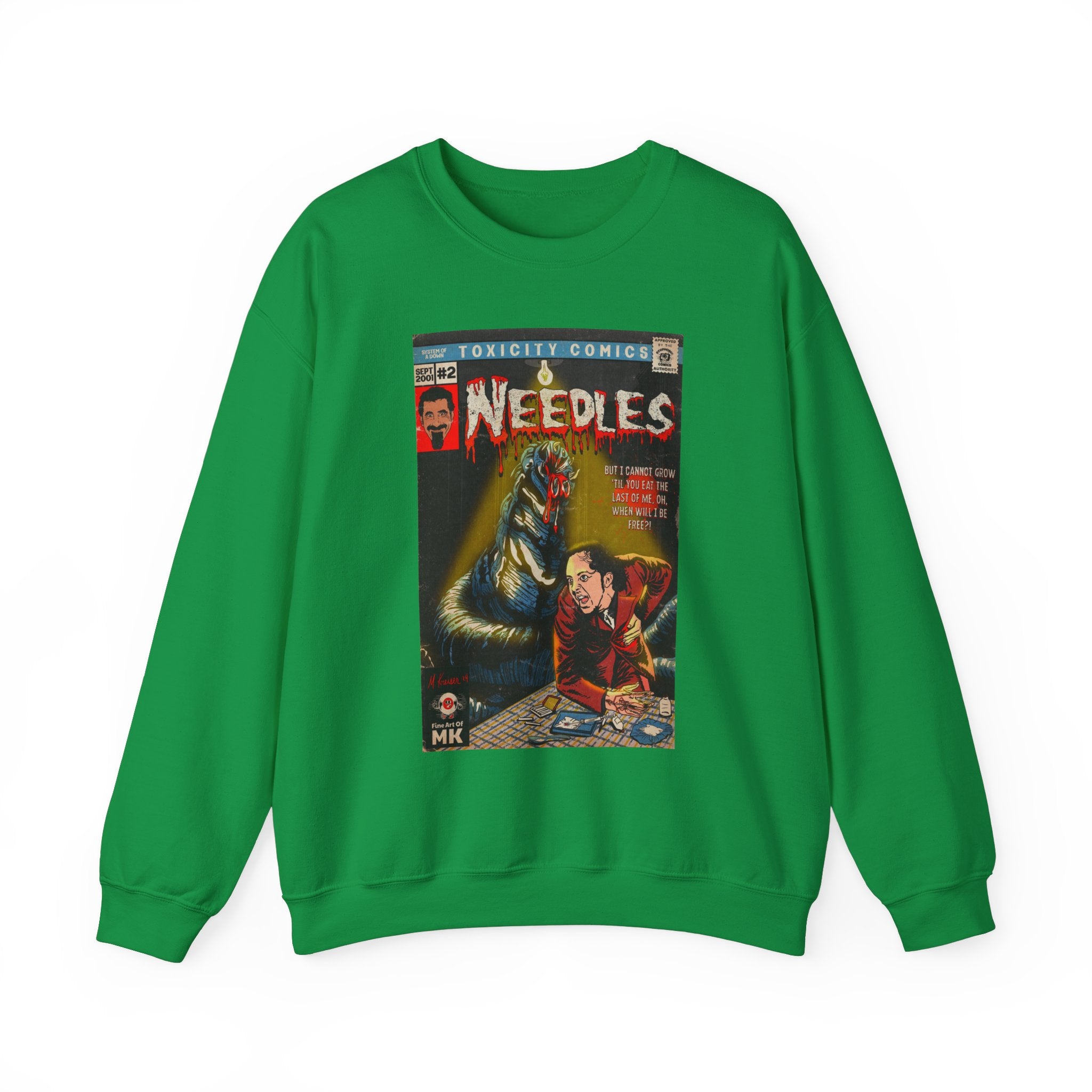 Needles - Unisex Heavy Blend™ Crewneck Sweatshirt