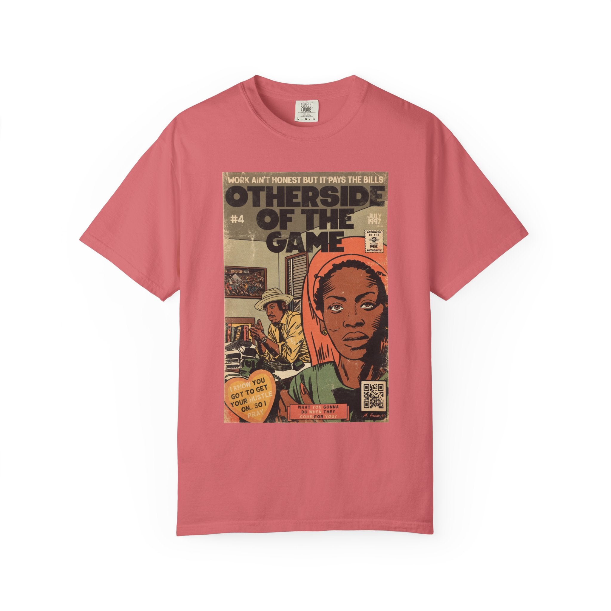 Otherside of the Game - Unisex Garment-Dyed T-shirt