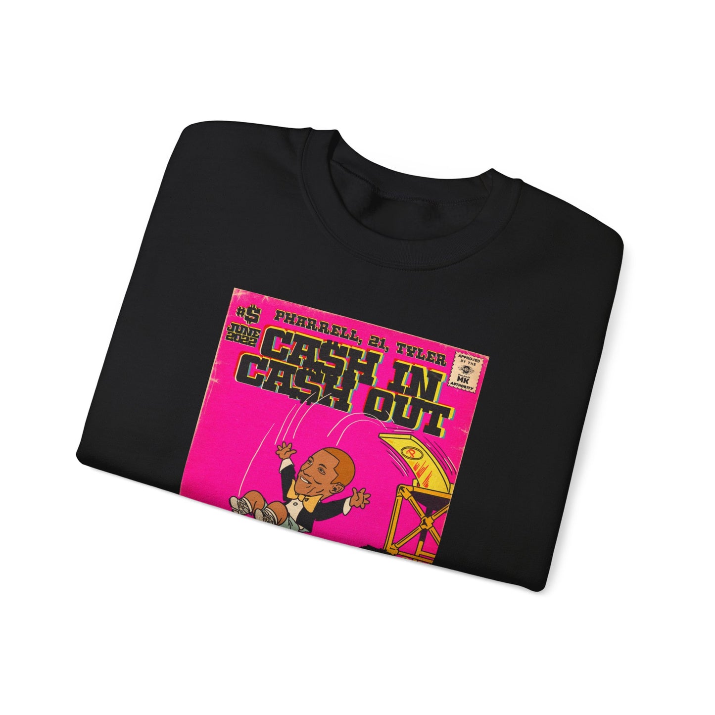 Pharrell, 21 Savage & Tyler - Cash In Cash Out - Unisex Heavy Blend™ Crewneck Sweatshirt
