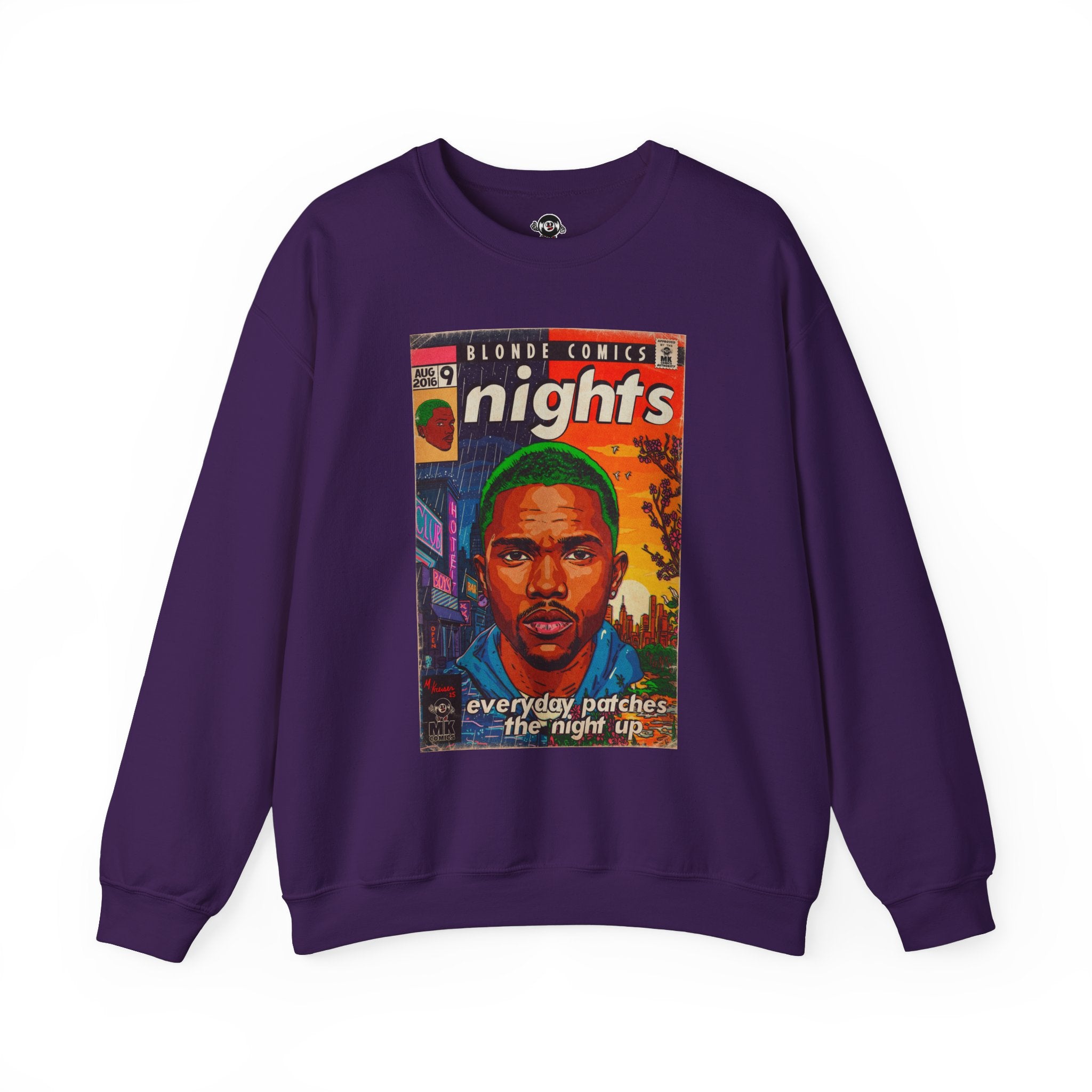 Nights - Unisex Heavy Blend™ Crewneck Sweatshirt