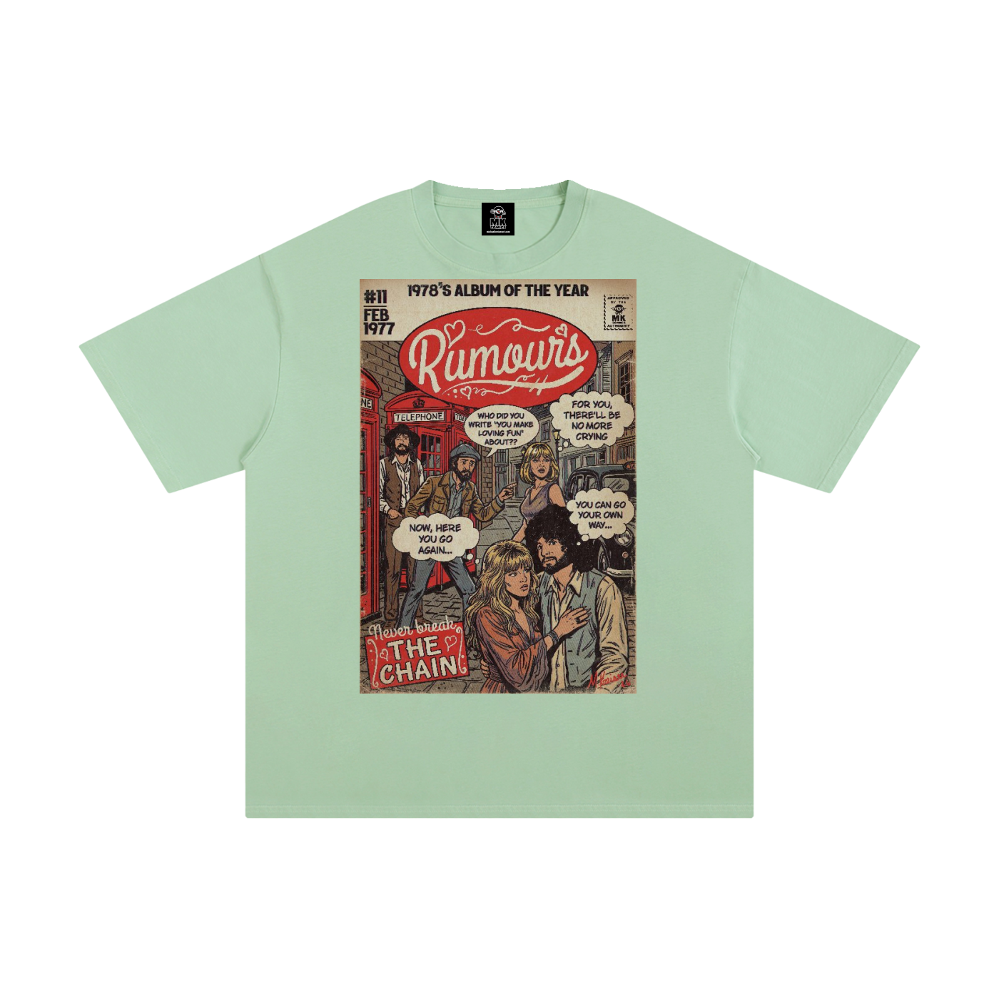 Rumours - Unisex Pure Cotton T-Shirt