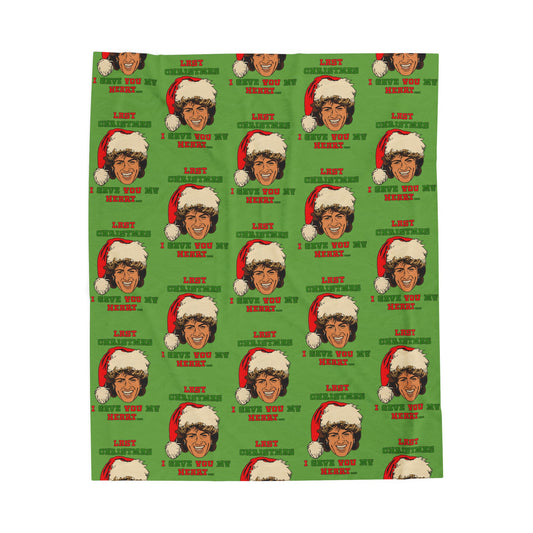 Last Christmas I Gave you my Heart - Velveteen Plush Blanket