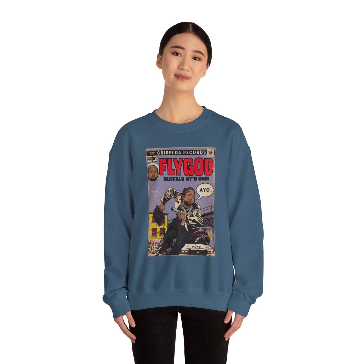 Westside Gunn - Flygod - Unisex Heavy Blend™ Crewneck Sweatshirt