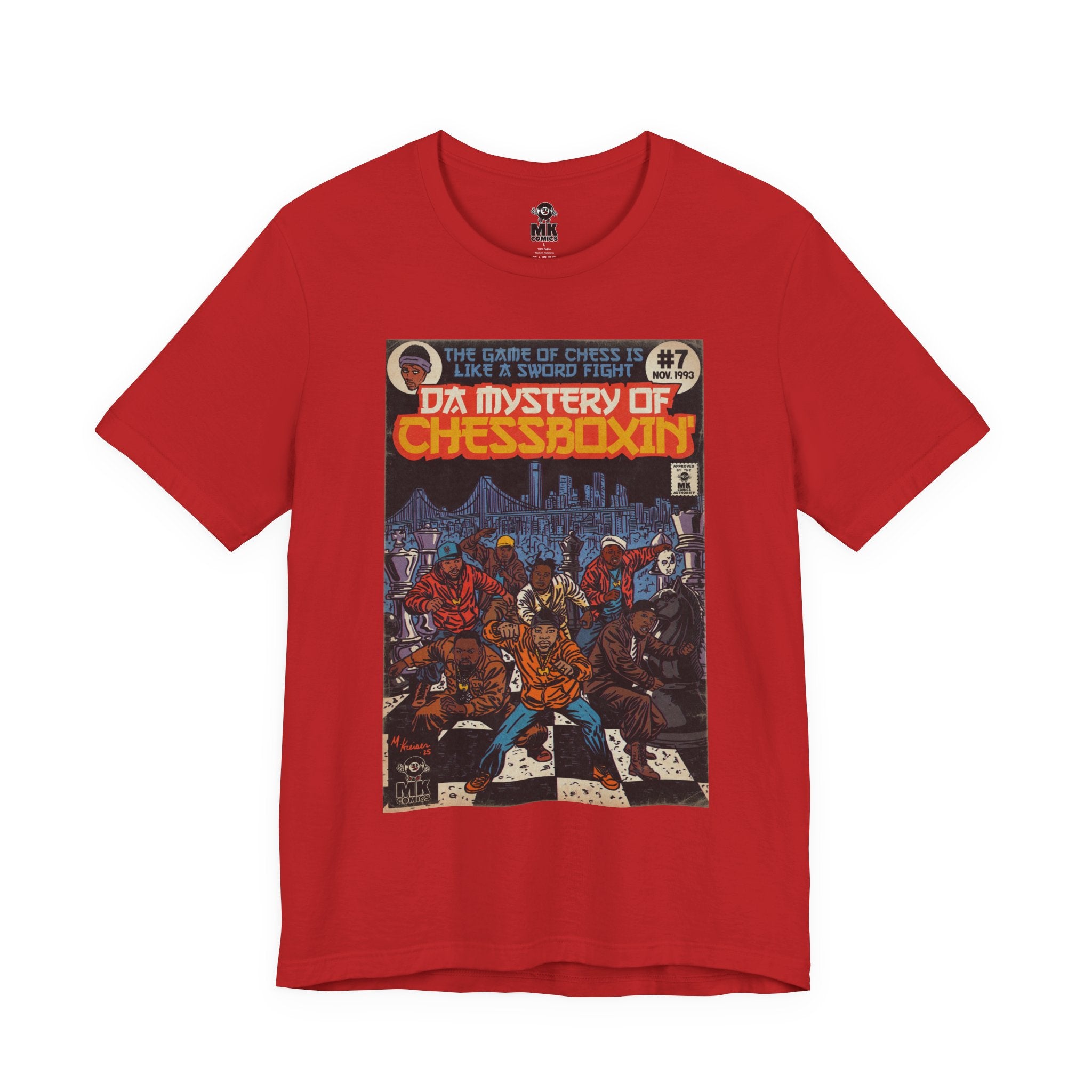 Da Mystery of Chessboxin - Unisex Jersey Short Sleeve Tee