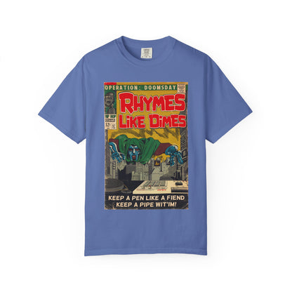MF DOOM - Rhymes Like Dimes - Unisex Comfort Colors T-shirt