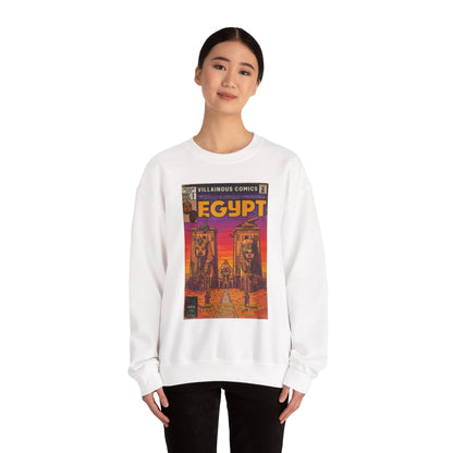 Egypt Remix - Unisex Heavy Blend™ Crewneck Sweatshirt