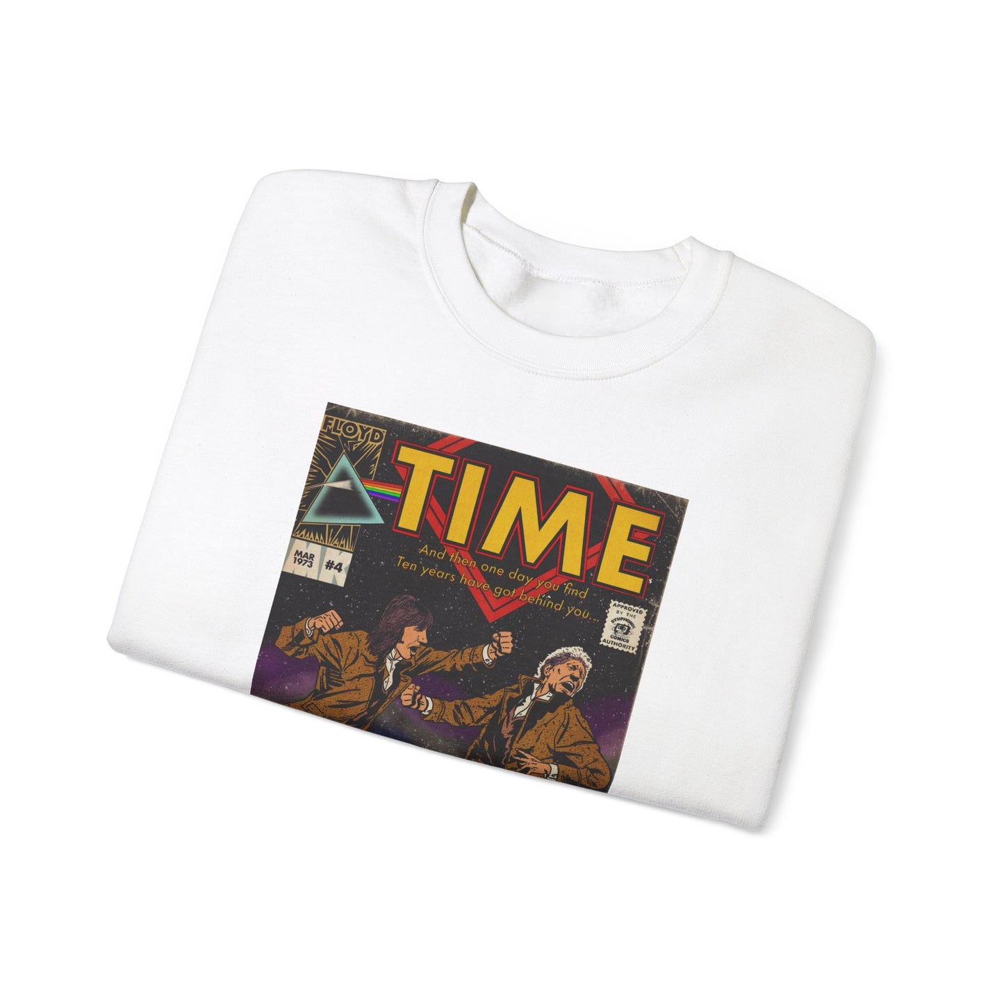 Pink Floyd- Time - Unisex Heavy Blend™ Crewneck Sweatshirt