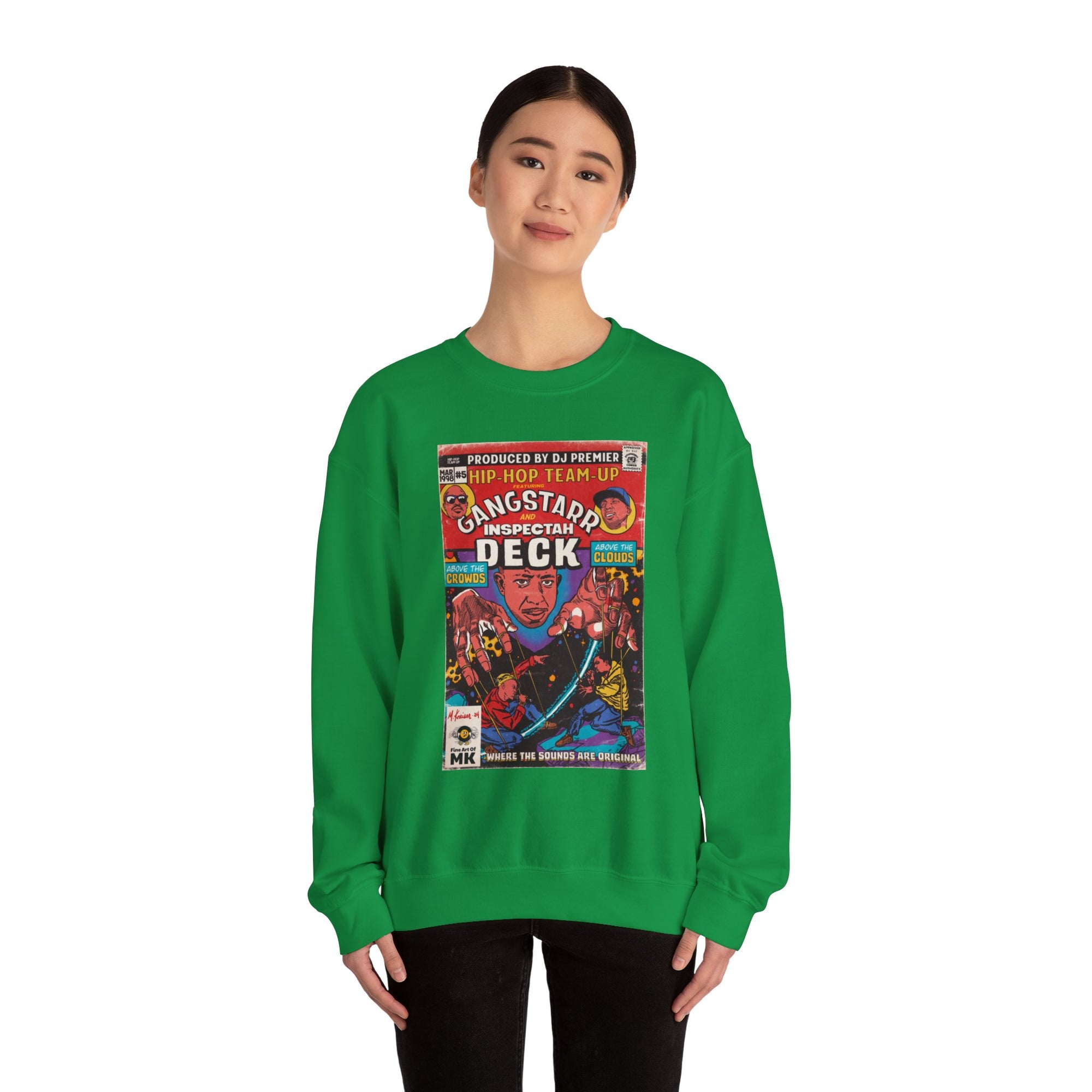 Above The Clouds - Unisex Heavy Blend™ Crewneck Sweatshirt