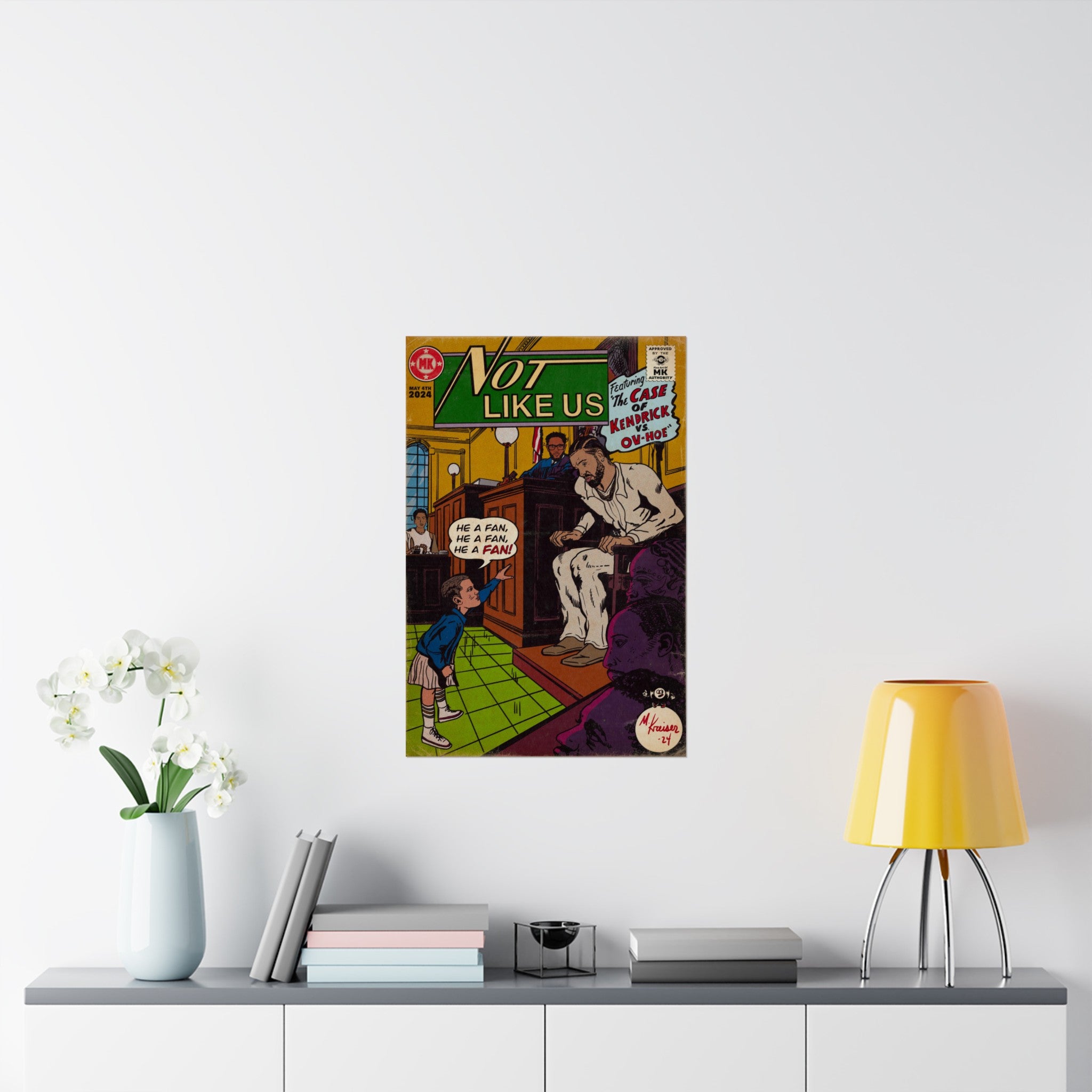 Not Like Us - Matte Vertical Posters