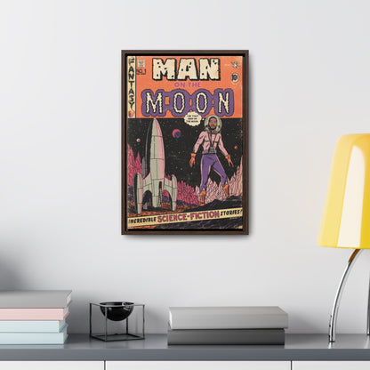 Kid Cudi - Man on the Moon - Gallery Canvas Wraps, Vertical Frame