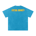 Virtual Insanity - Snow Washed Oversized Cotton T-Shirt