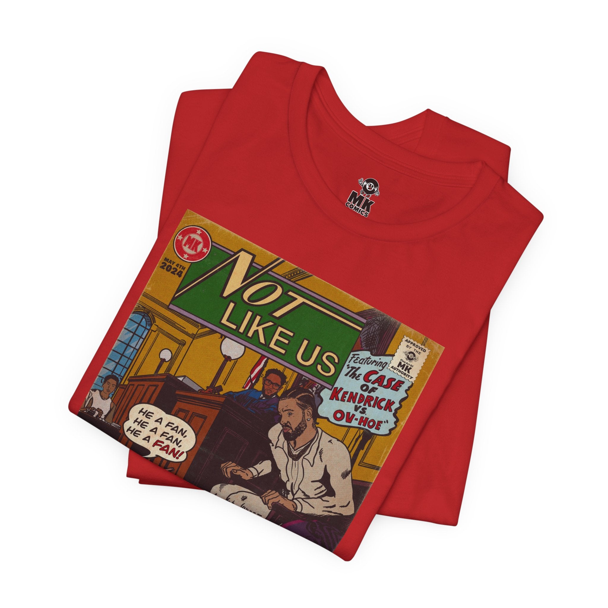 Not Like Us - Unisex Jersey Short Sleeve Tee