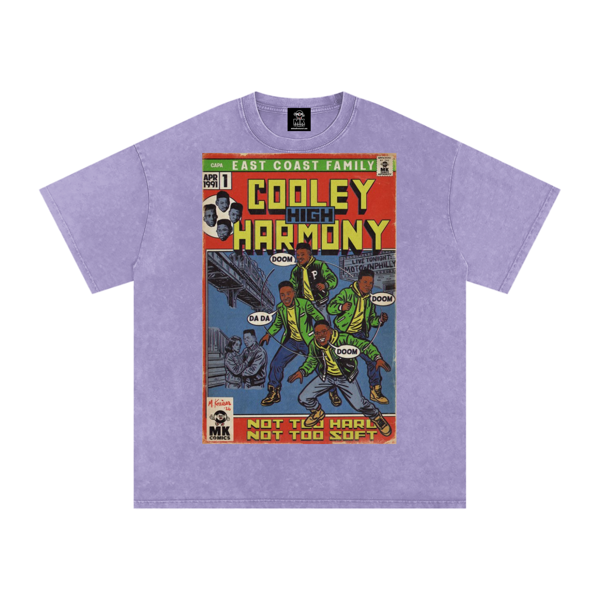 Cooleyhighharmony - Snow Washed Oversized Cotton T-Shirt
