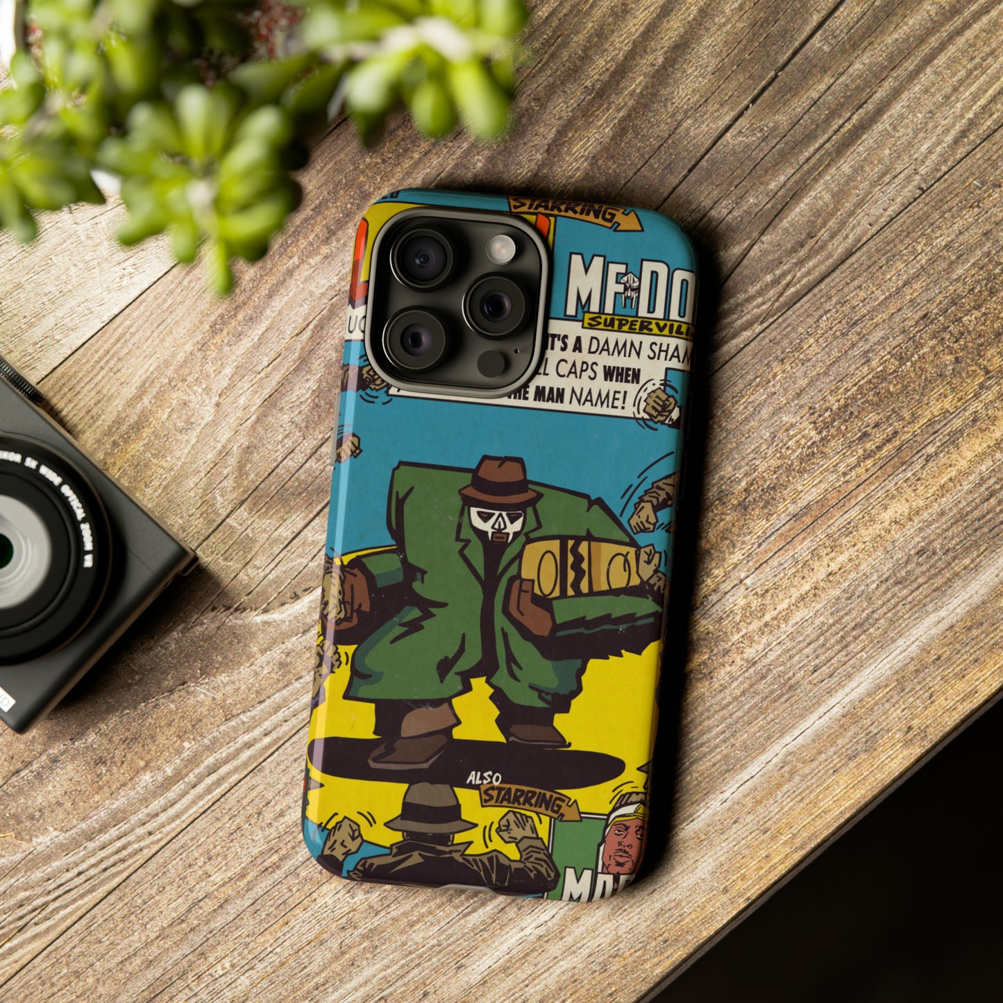 MF DOOM - All Caps - Tough Phone Cases