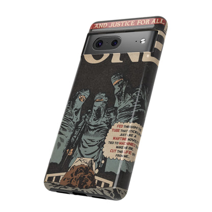 Metallica- One - Johnny Got His Gun Comic Book Art - Tough Phone Cases