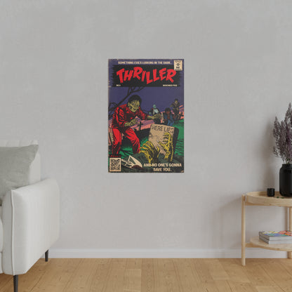 Michael Jackson - Thriller - Matte Canvas, Stretched, 0.75"