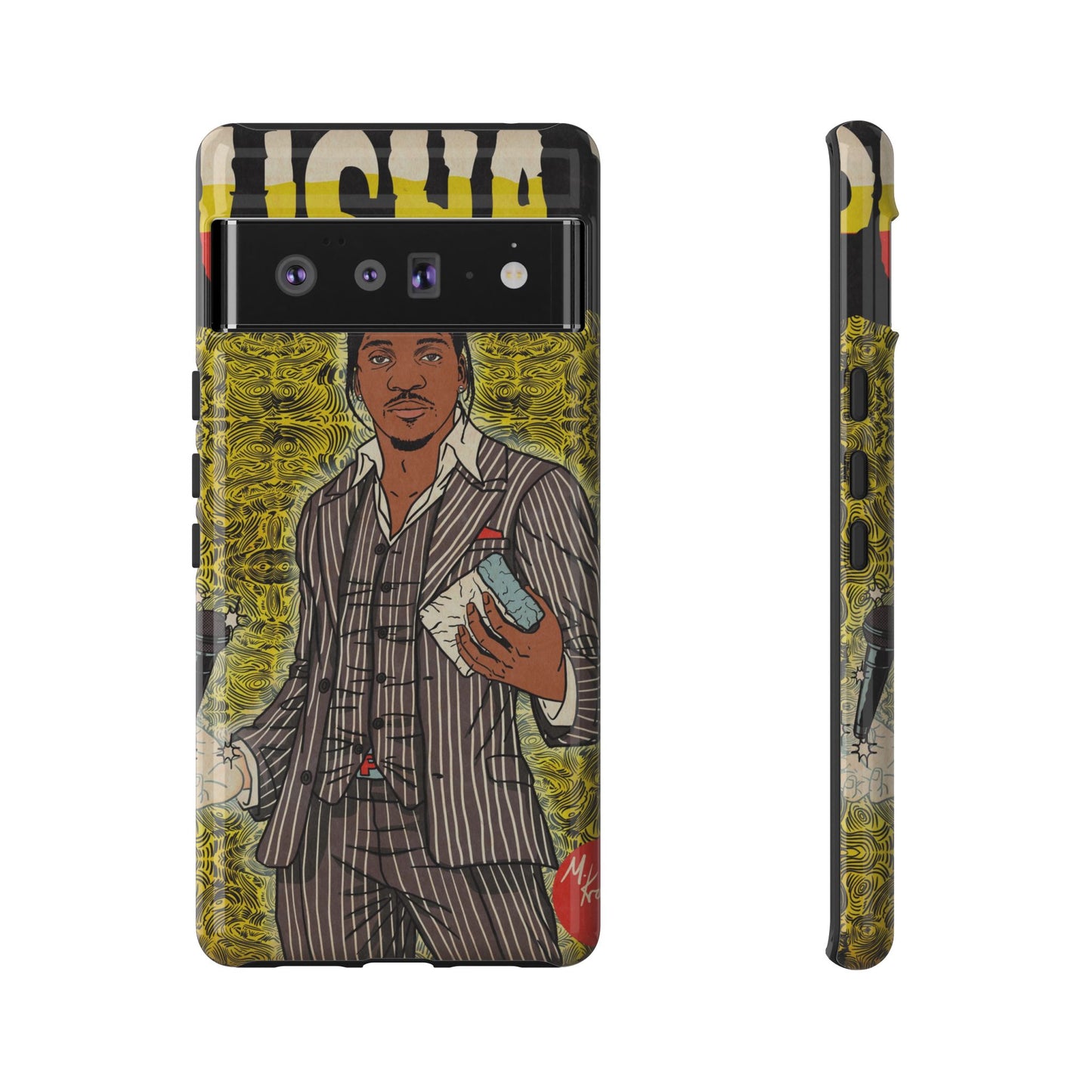 Pusha T - Comic Book Art - Tough Phone Cases