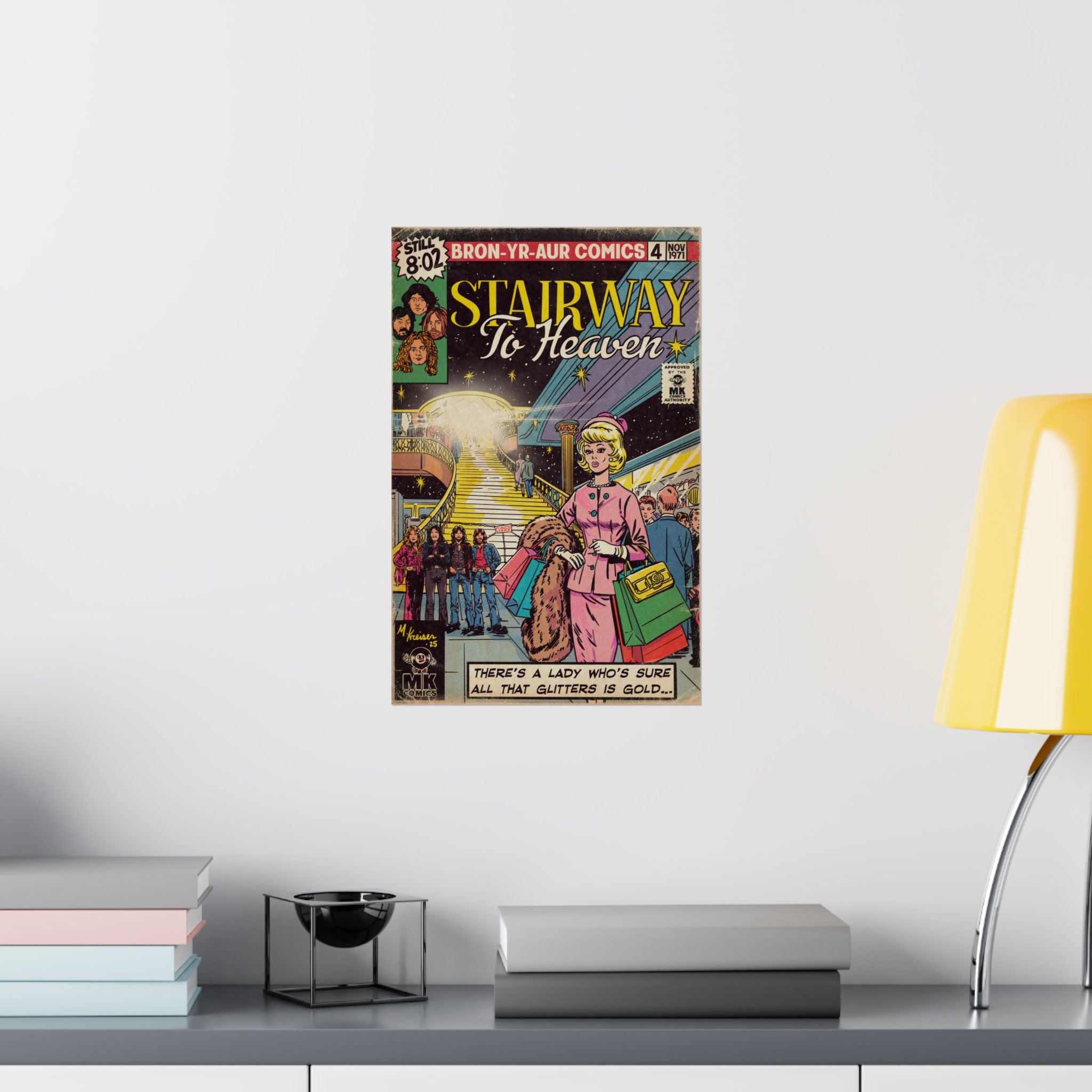 Stairway - Matte Vertical Posters