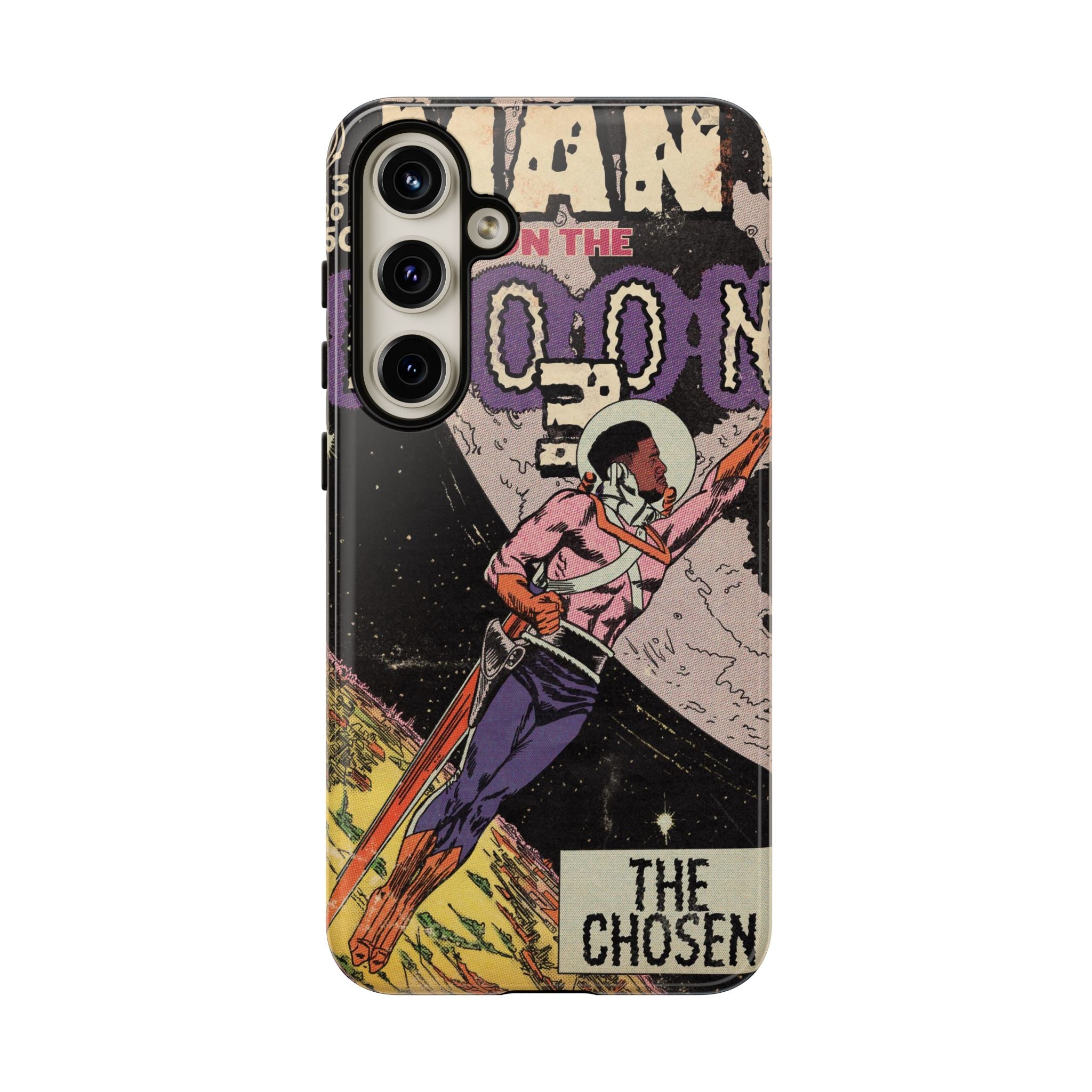 Man on the Moon 3 - Tough Phone Cases