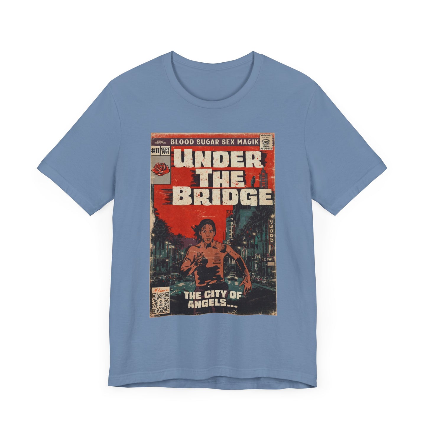 Red Hot Chili Peppers- Under The Bridge - Unisex Jersey Short Sleeve Tee