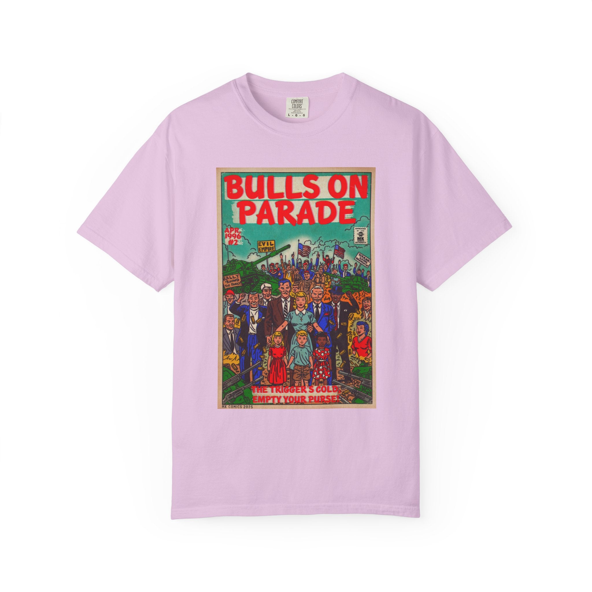Bulls Parade - Unisex Comfort Colors T-shirt