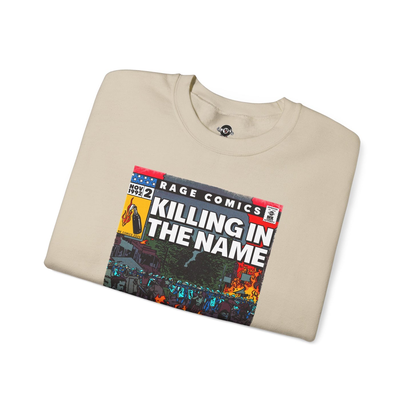 Rage - Killing In the Name - Unisex Heavy Blend™ Crewneck Sweatshirt