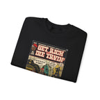 Get Rich Or Die Tryin - Comic Art - Unisex Heavy Blend™ Crewneck Sweatshirt