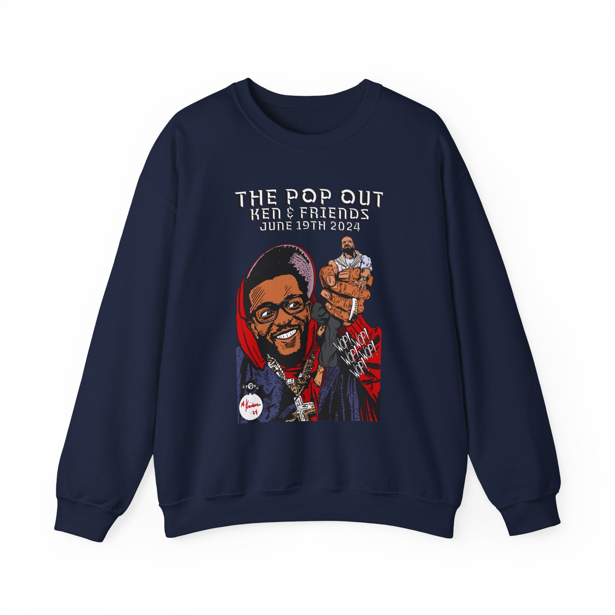 The Pop Out - Unisex Heavy Blend™ Crewneck Sweatshirt
