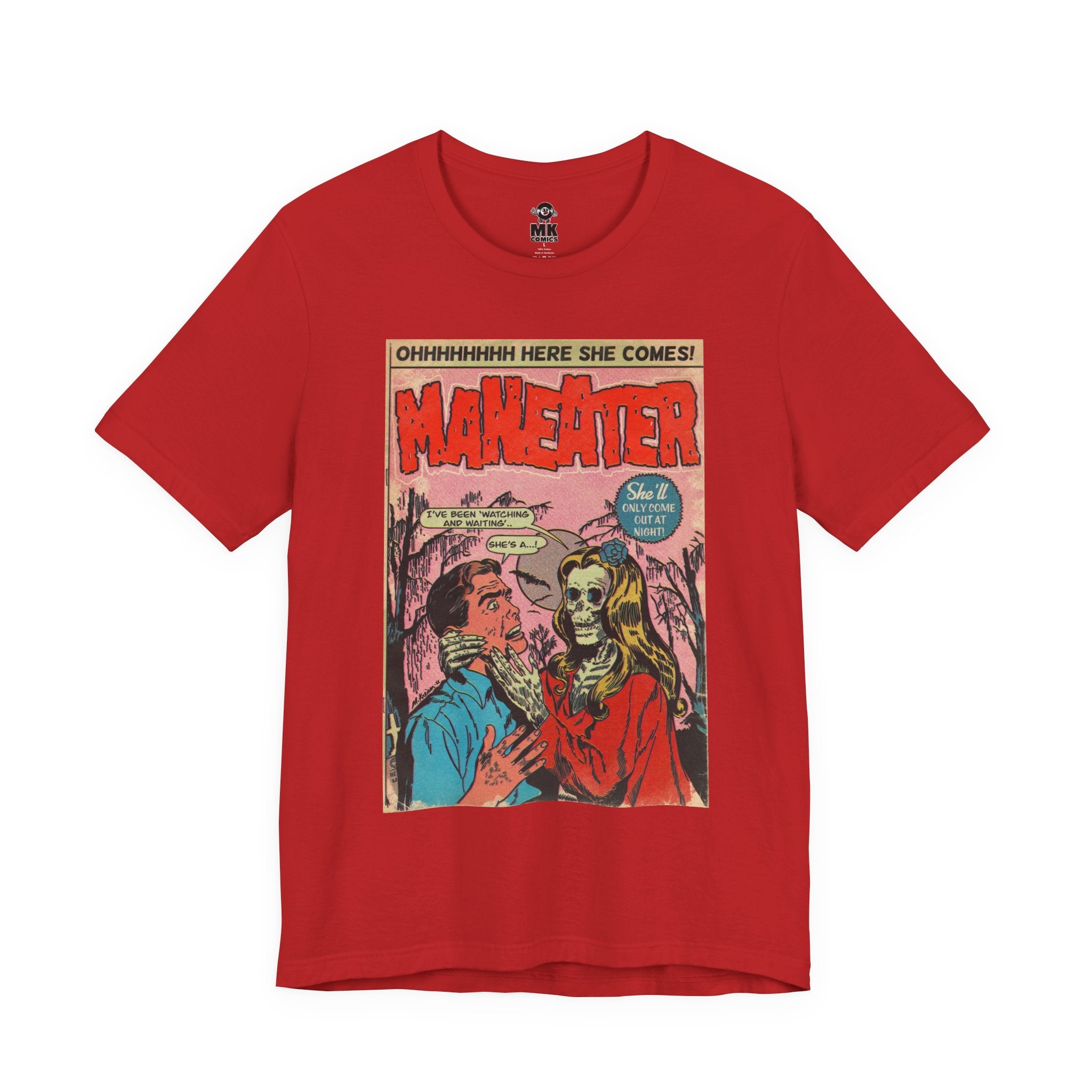 Maneater - Unisex Jersey Short Sleeve Tee