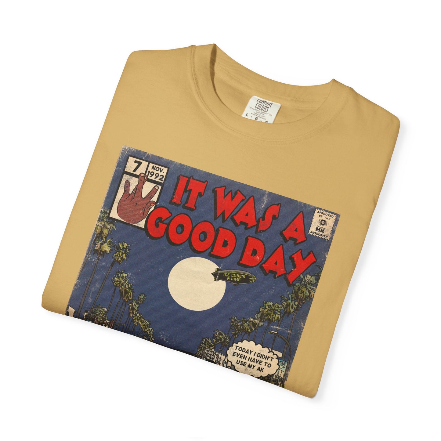 Ice Cube - It Was a Good Day - Unisex Comfort Colors T-shirt