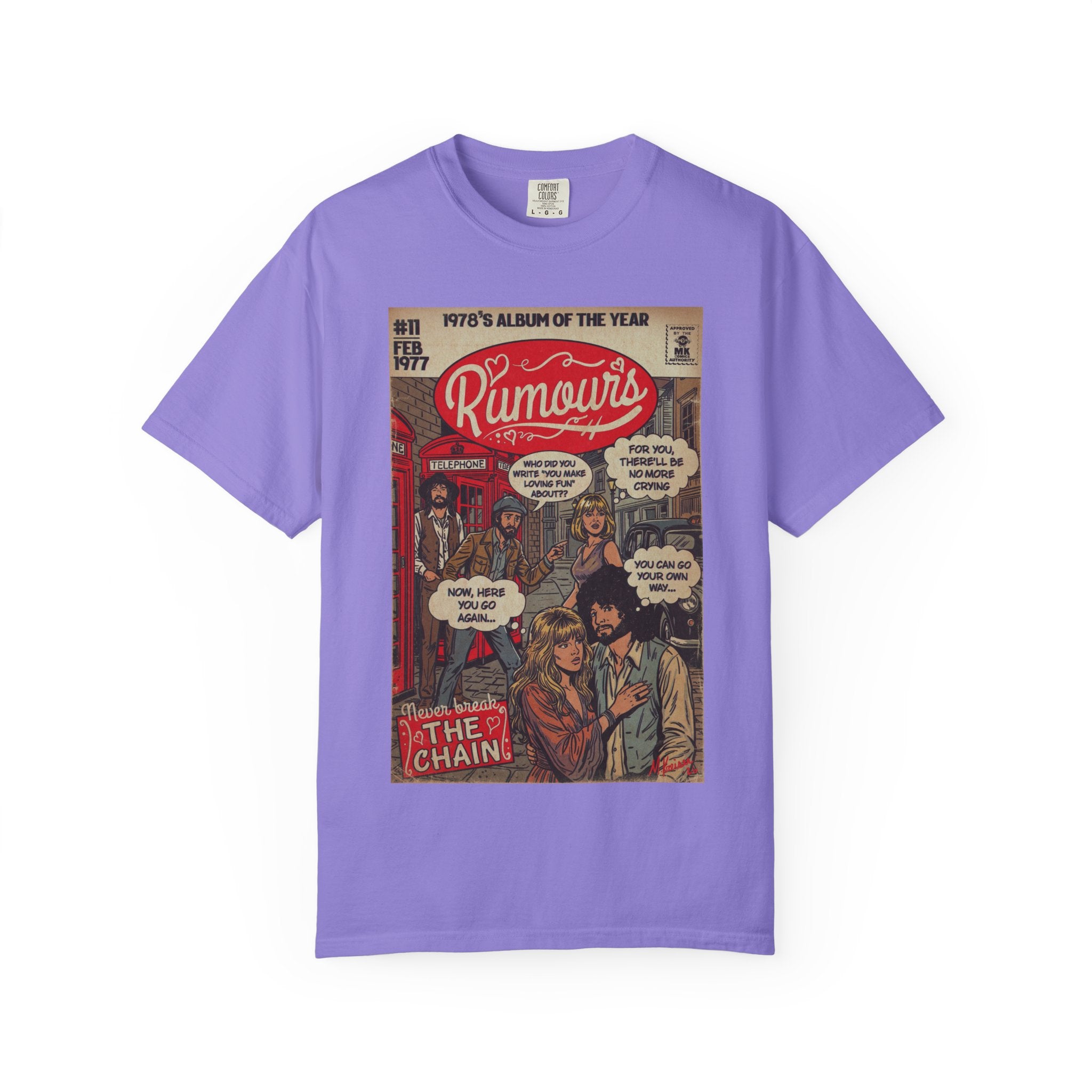 Rumours - Unisex Comfort Colors T-shirt