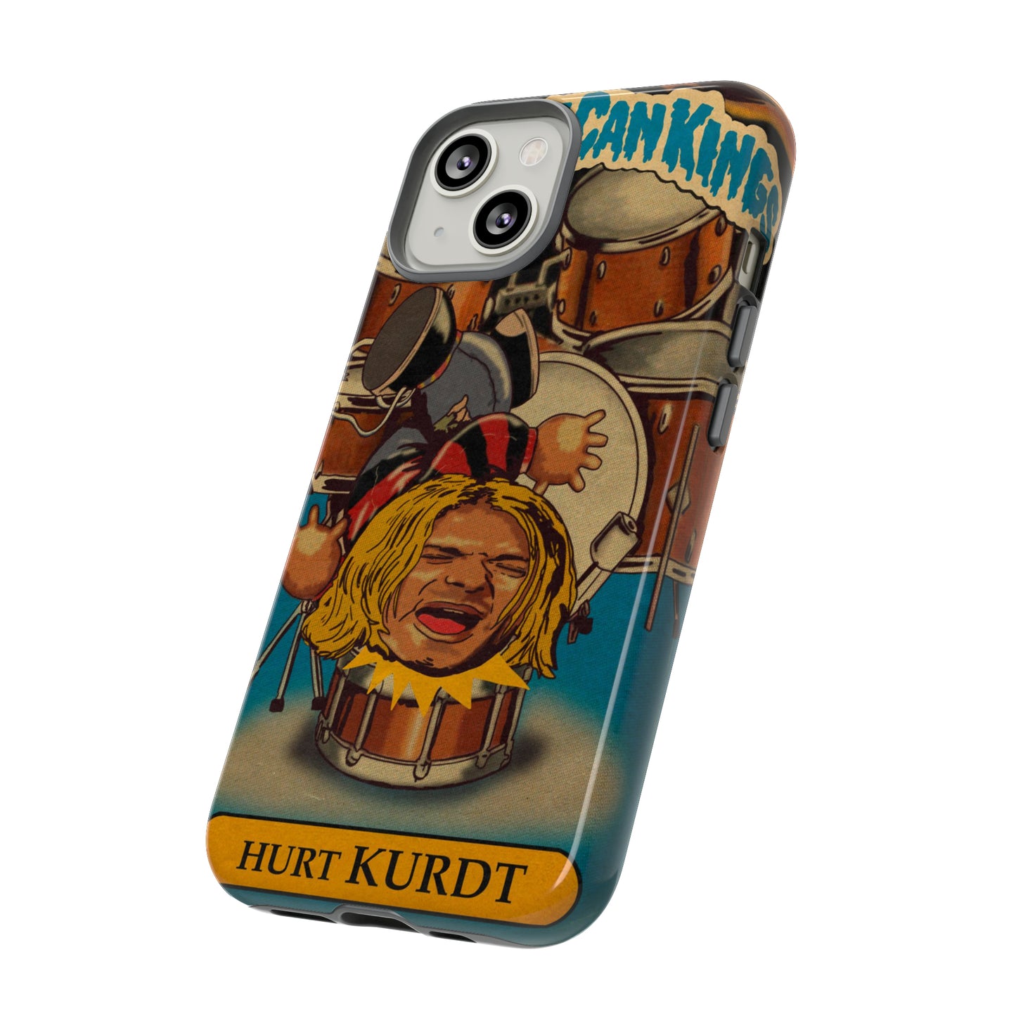 Hurt KURDT - Garbage Can Kings - Nirvana - Tough Phone Cases