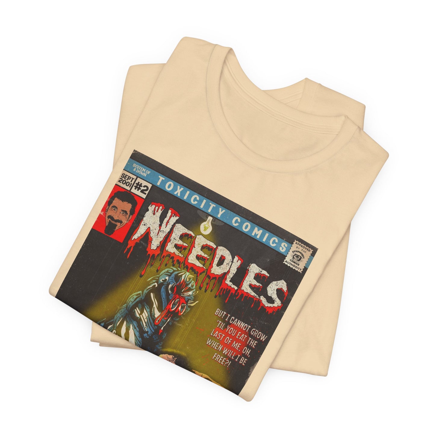 System of a Down - Needles - Unisex Jersey Short Sleeve Tee