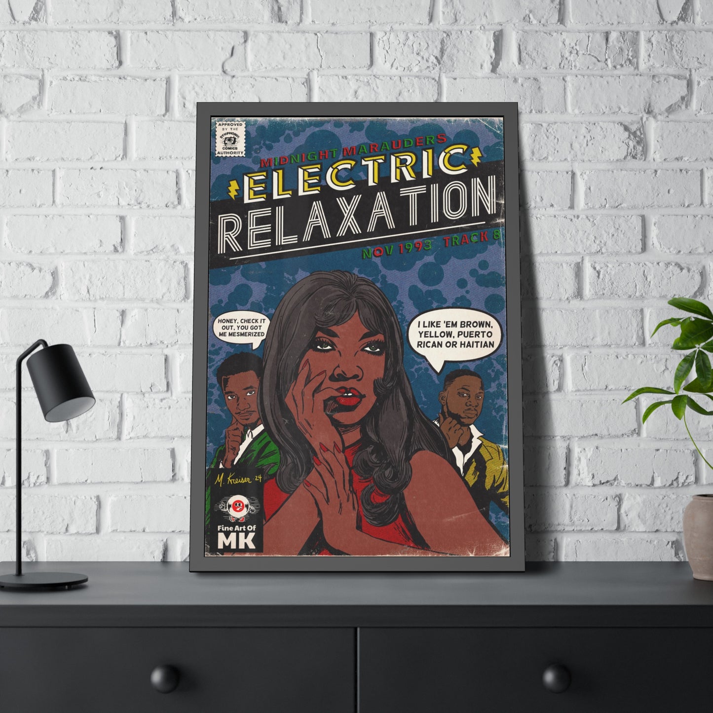 A Tribe Called Quest - Electric Relaxation-  Framed Paper Posters