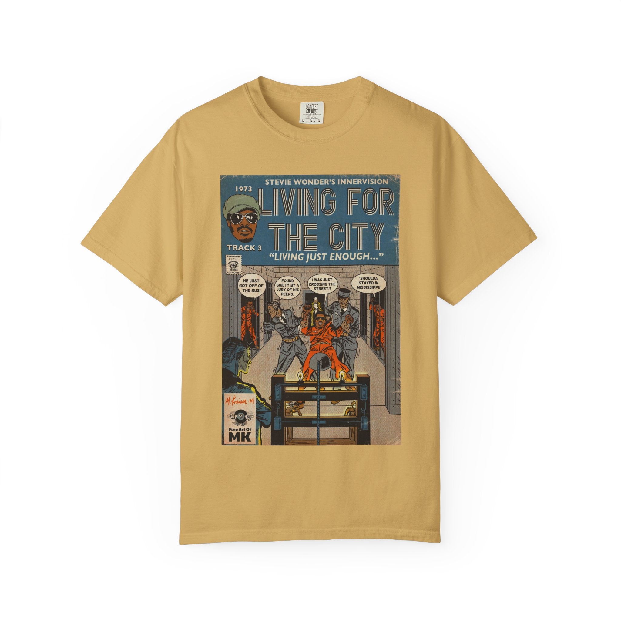 Living For The City - Unisex Comfort Colors T-shirt