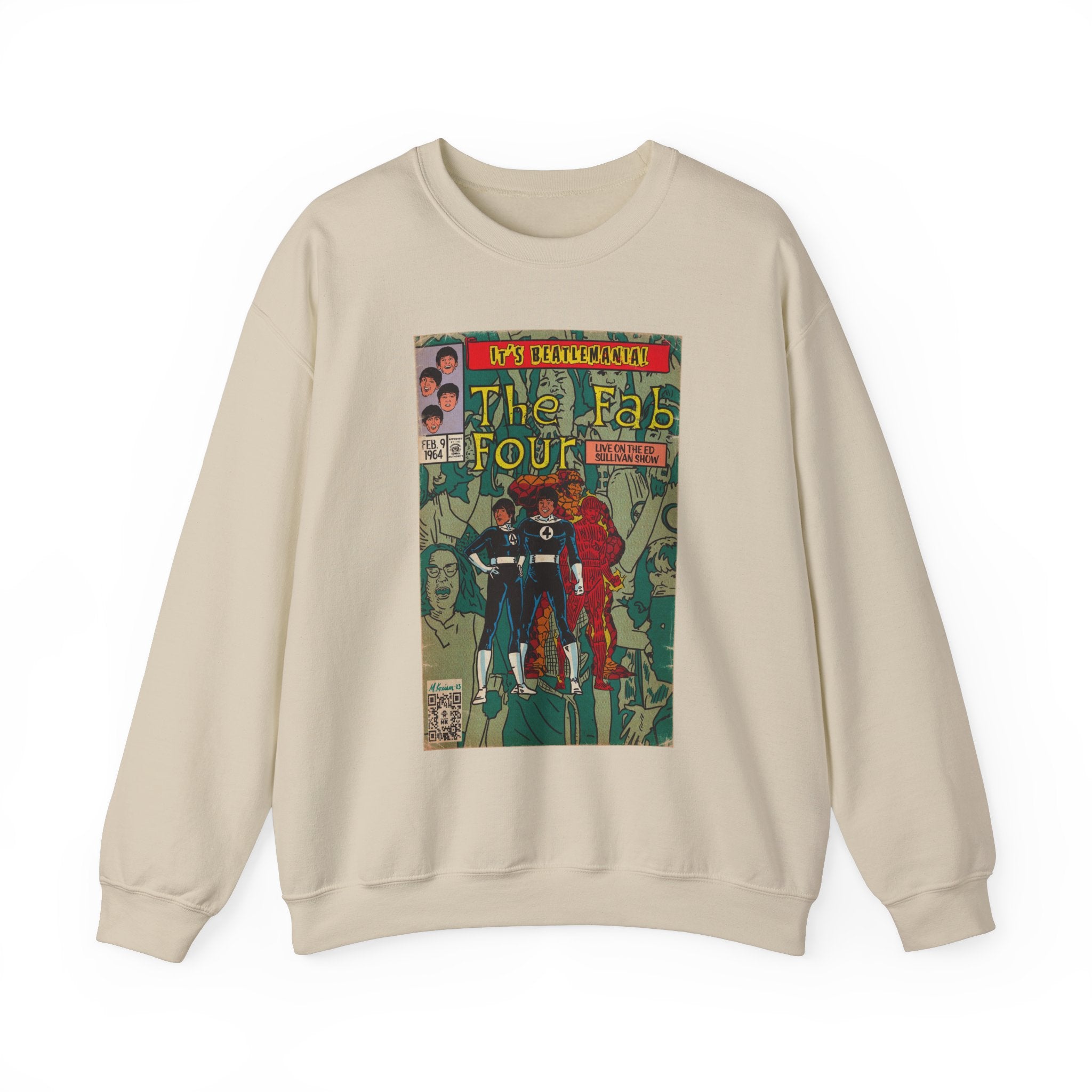 Beatlemania -  Unisex Heavy Blend™ Crewneck Sweatshirt