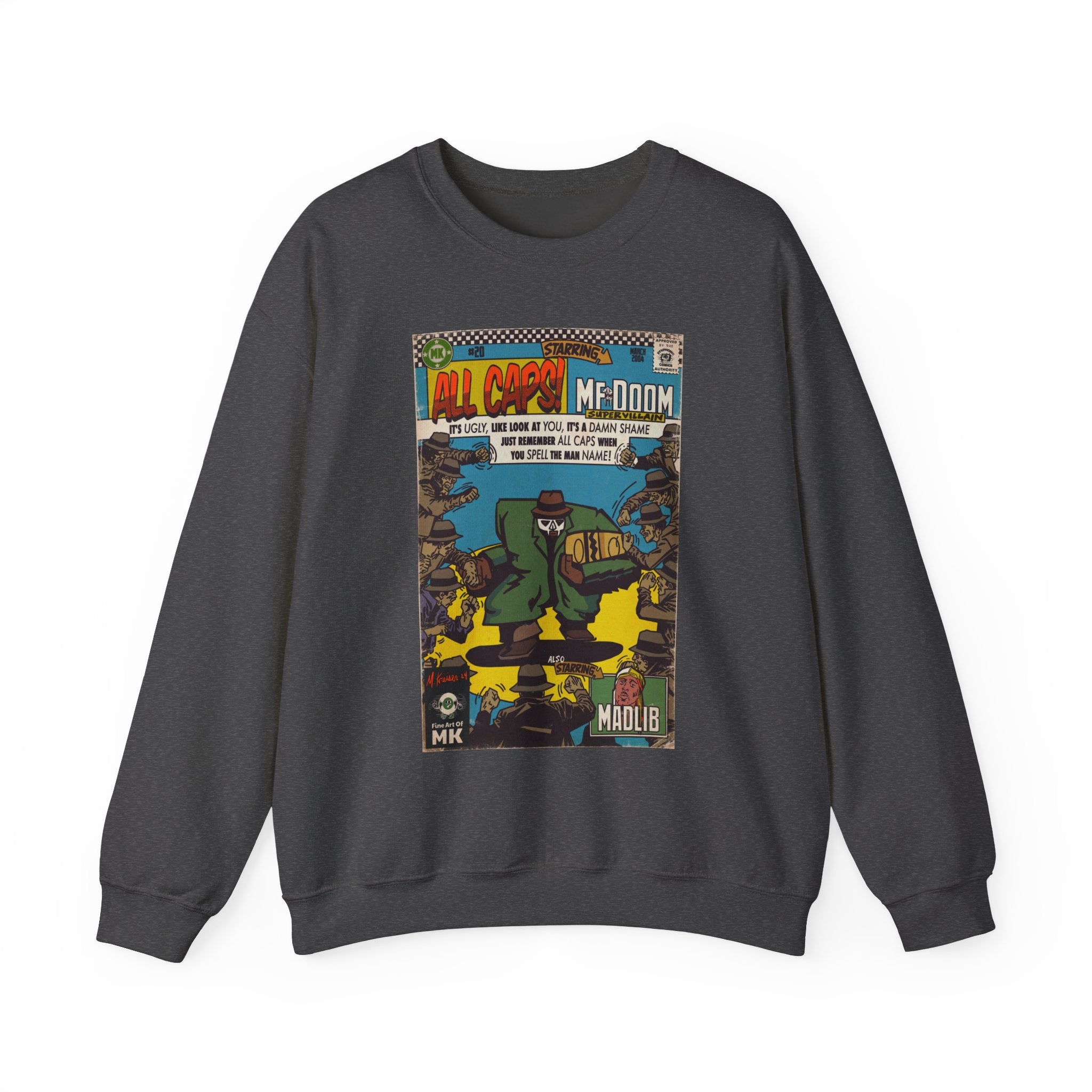 All Caps - Unisex Heavy Blend™ Crewneck Sweatshirt