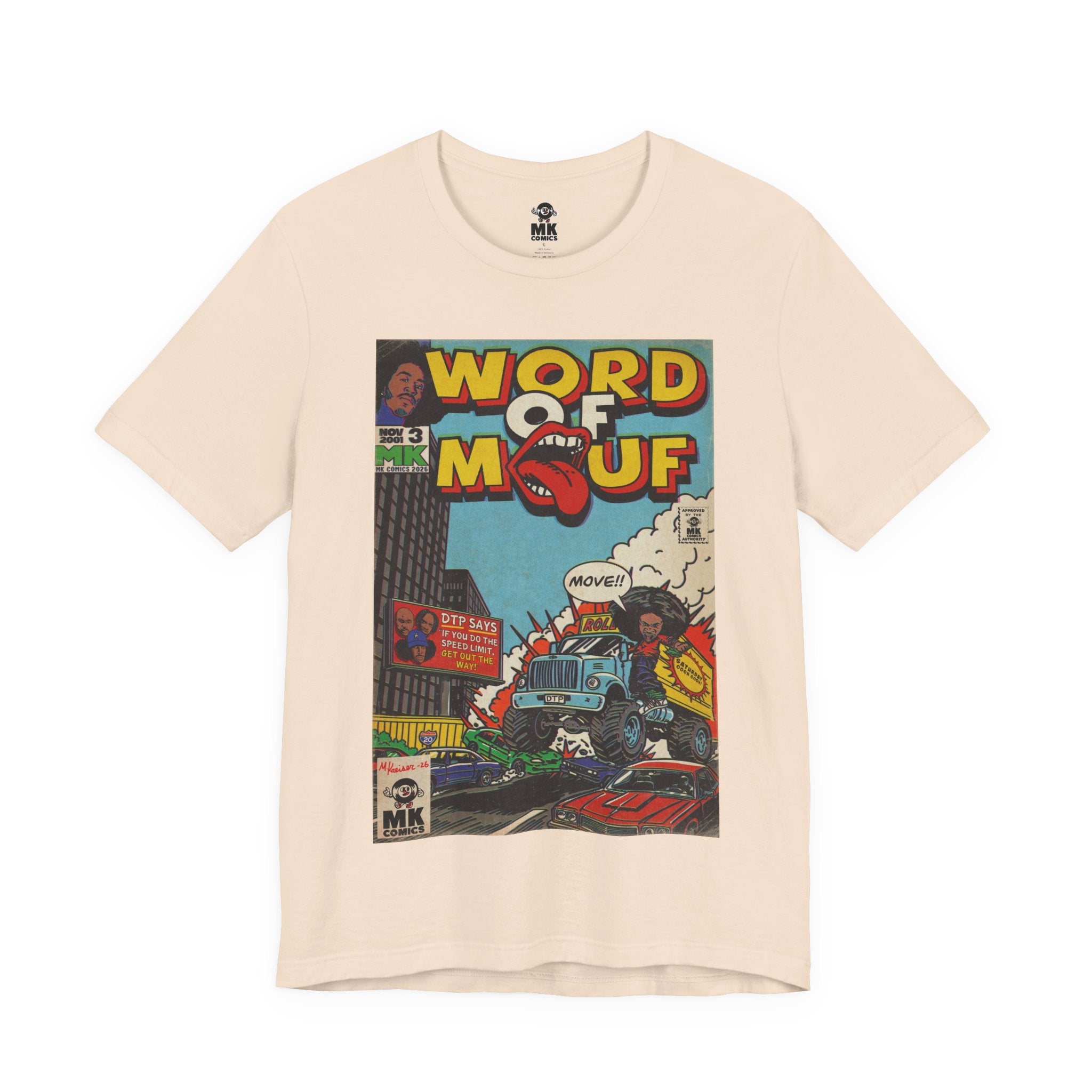 Word of Mouf - Unisex Jersey Short Sleeve Tee
