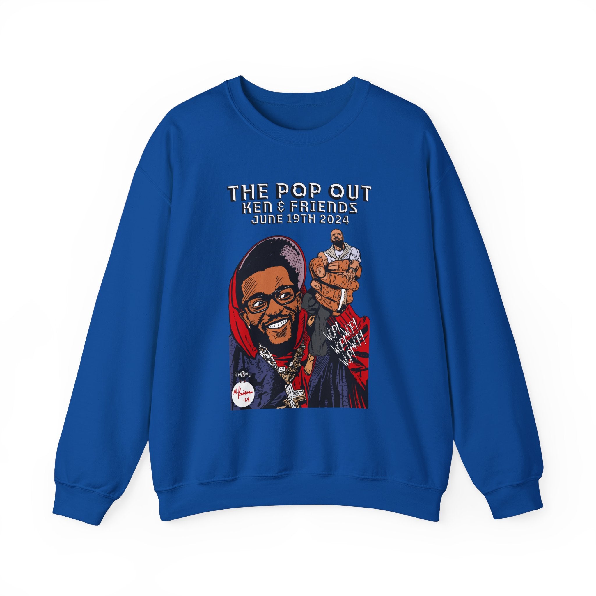 The Pop Out - Unisex Heavy Blend™ Crewneck Sweatshirt