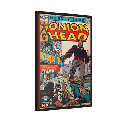 Sean Price - Onion Head - Gallery Canvas Wraps, Vertical Frame