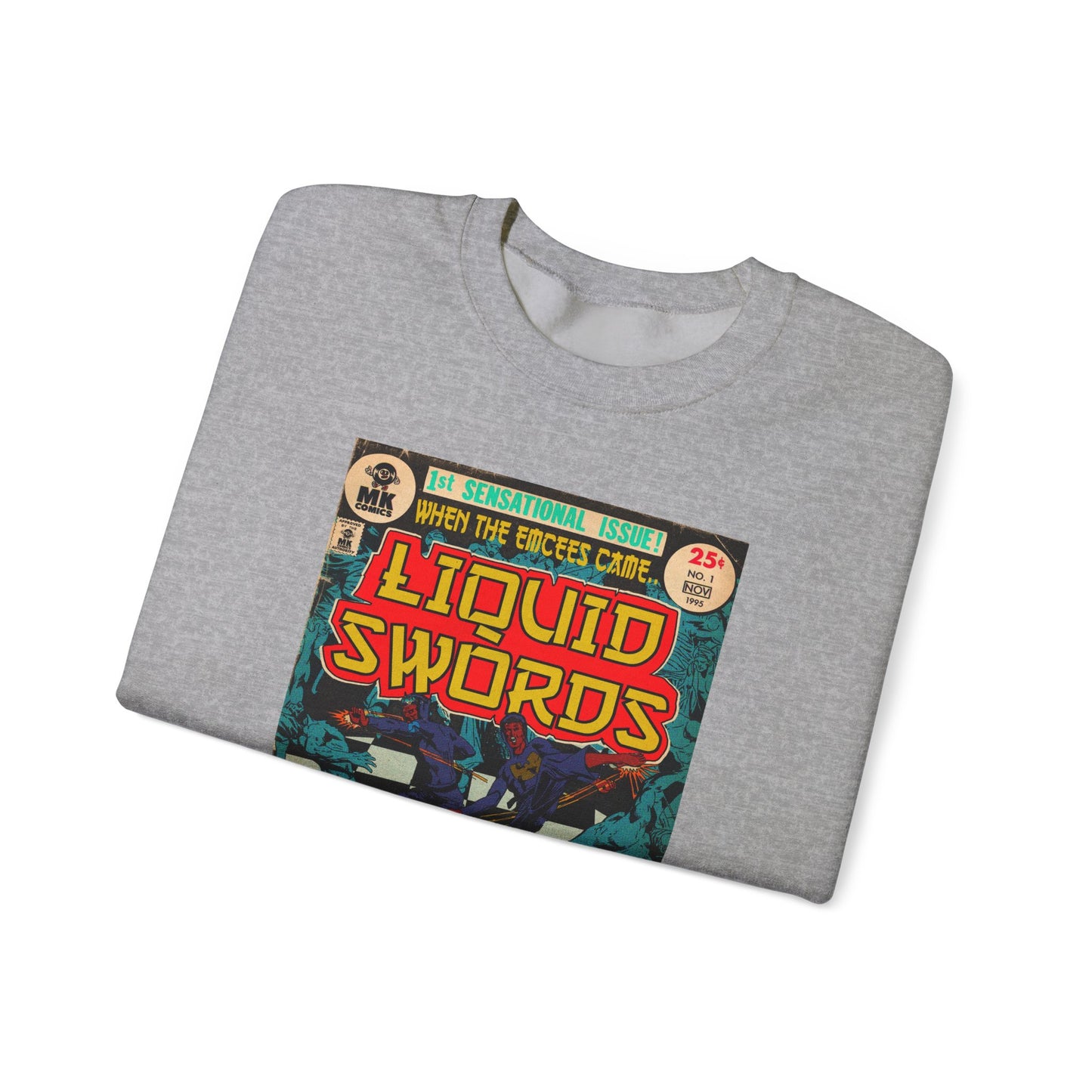 Liquid Swords - Unisex Heavy Blend™ Crewneck Sweatshirt