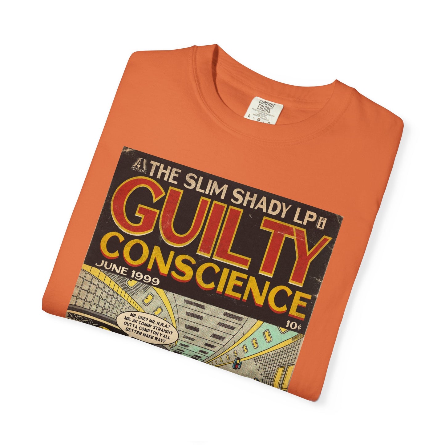 Eminem & Dr. Dre - Guilty Conscience - Unisex Comfort Colors T-shirt