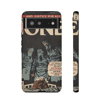 Metallica- One - Johnny Got His Gun Comic Book Art - Tough Phone Cases