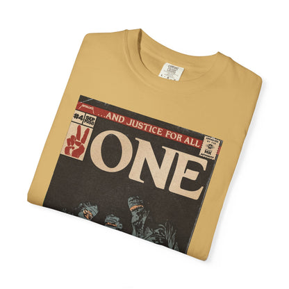 Metallica - One - Unisex Comfort Colors T-shirt