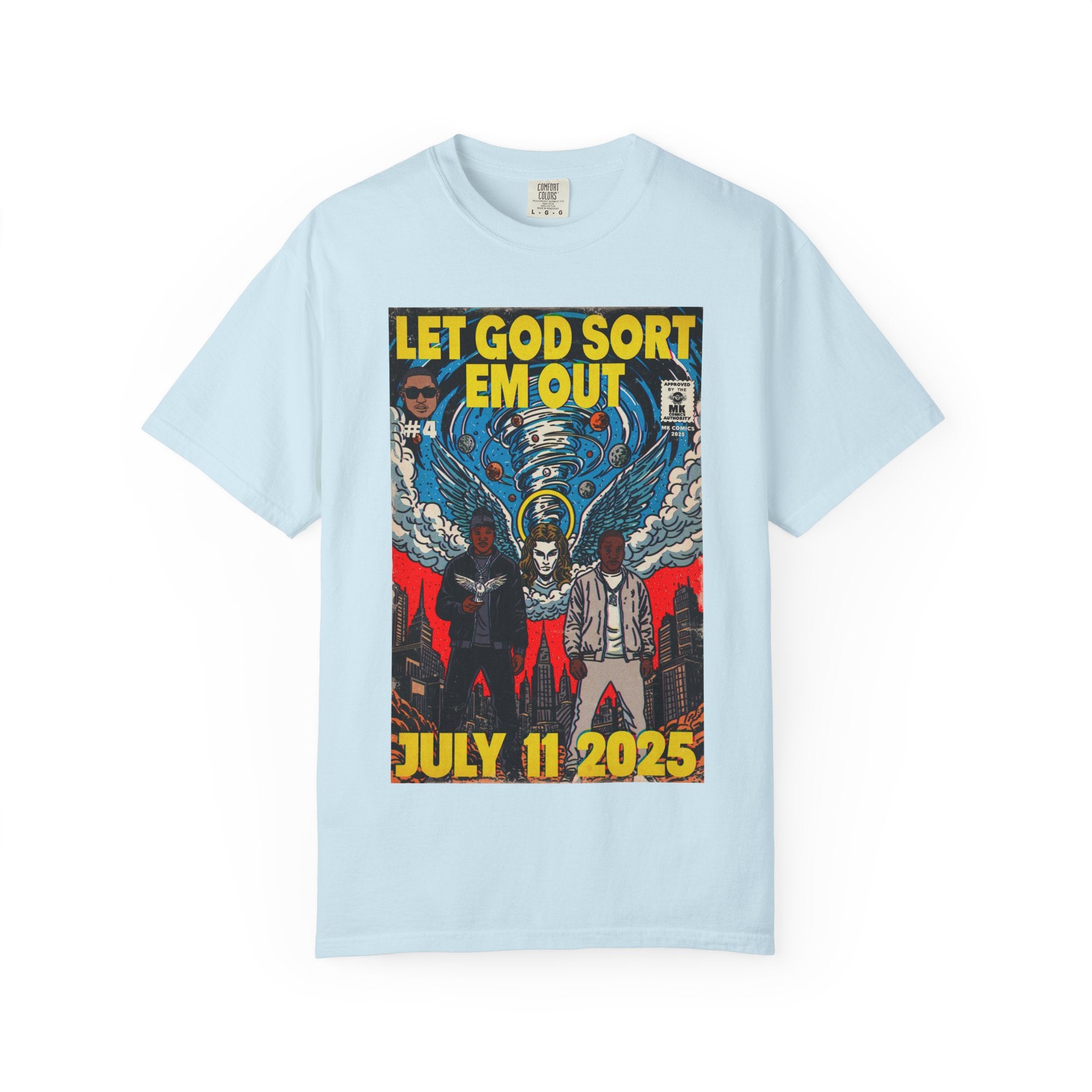 Let God Sort Em Out - Unisex Comfort Colors T-shirt
