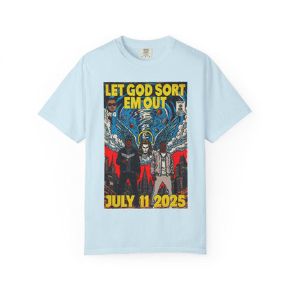 Let God Sort Em Out - Unisex Comfort Colors T-shirt