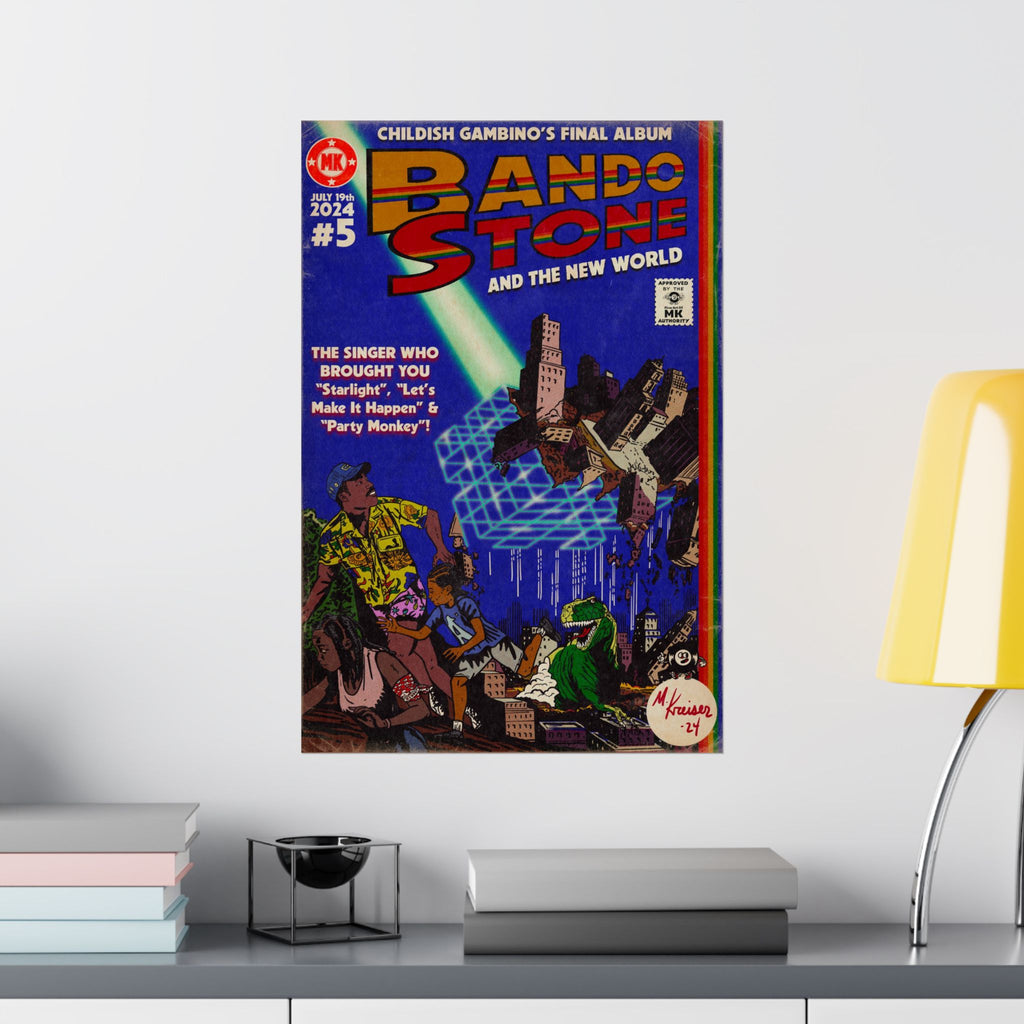 Bando Stone  - Matte Vertical Posters