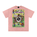 3 Feet High & Rising - Snow Washed Oversized Cotton T-Shirt